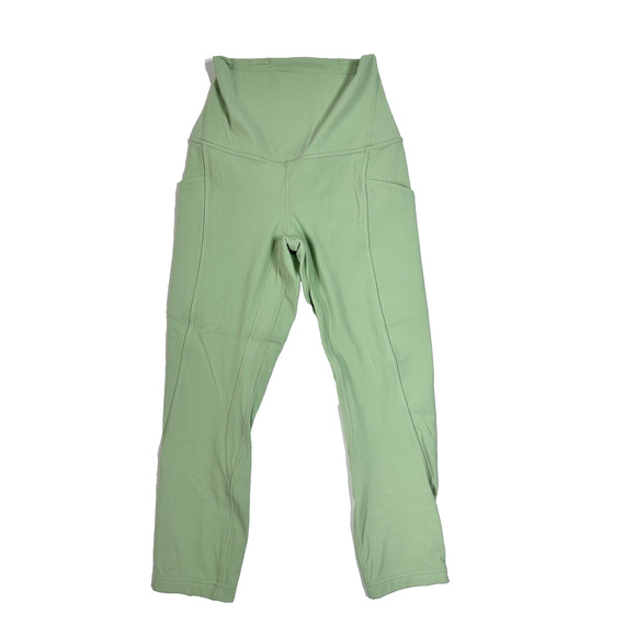 lululemon athletica Pants - Lululemon Align High Rise Pant 25” Pockets Green Size 2